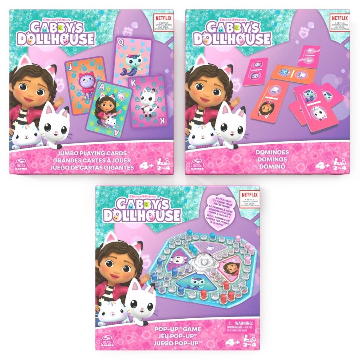GABBYS DOLLHOUSE SET 3 JOCURI - Atelieru' lui Mesterica
