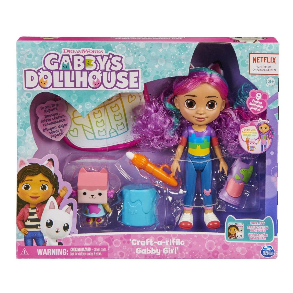 GABBYS DOLLHOUSE SET ARTA Atelieru' lui Mesterica | Jucarii, haine si incaltaminte pentru copii