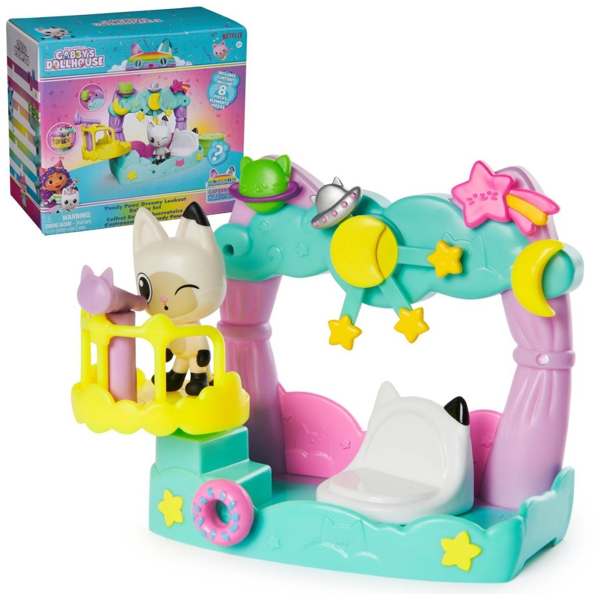 GABBYS DOLLHOUSE SET BALCON DECORAT A LUI PANDY PAWS Atelieru' lui Mesterica | Jucarii, haine si incaltaminte pentru copii