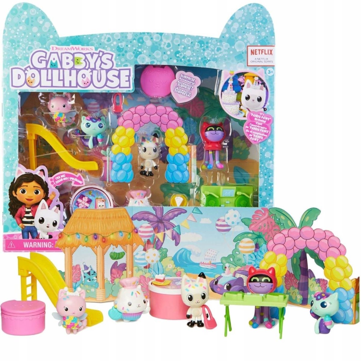 GABBYS DOLLHOUSE ZIUA DE NASTERE A LUI PANDY PAWS Atelieru' lui Mesterica | Jucarii, haine si incaltaminte pentru copii