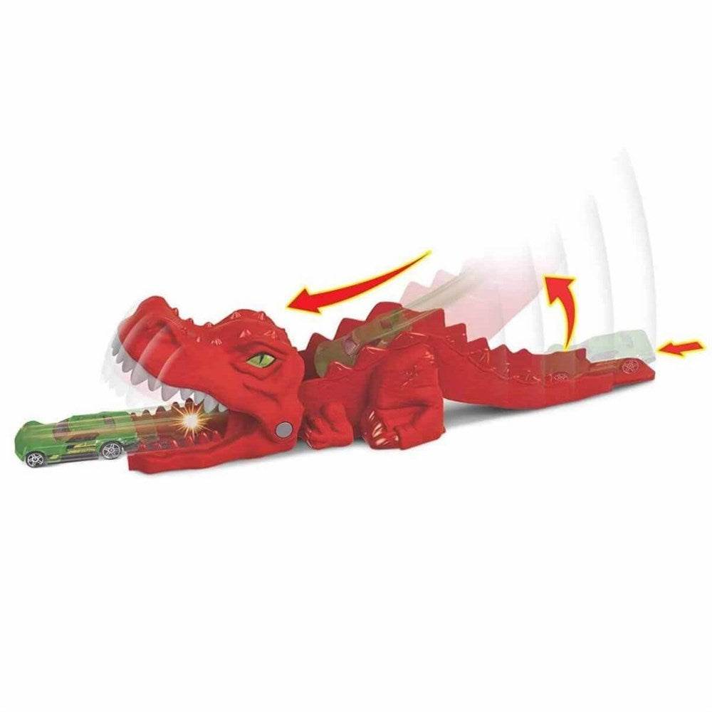 HOT WHEELS GAMA CITY DINO LANSATOR Atelieru' lui Mesterica | Jucarii, haine si incaltaminte pentru copii