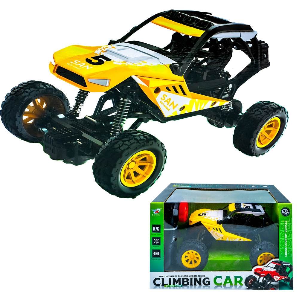 Jeep cu RC, 21x12.5x12 cm Atelieru' lui Mesterica | Jucarii, haine si incaltaminte pentru copii