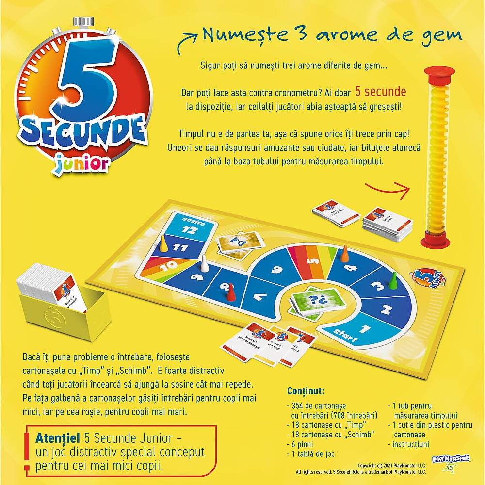 JOC 5 SECUNDE JUNIOR - Atelieru' lui Mesterica
