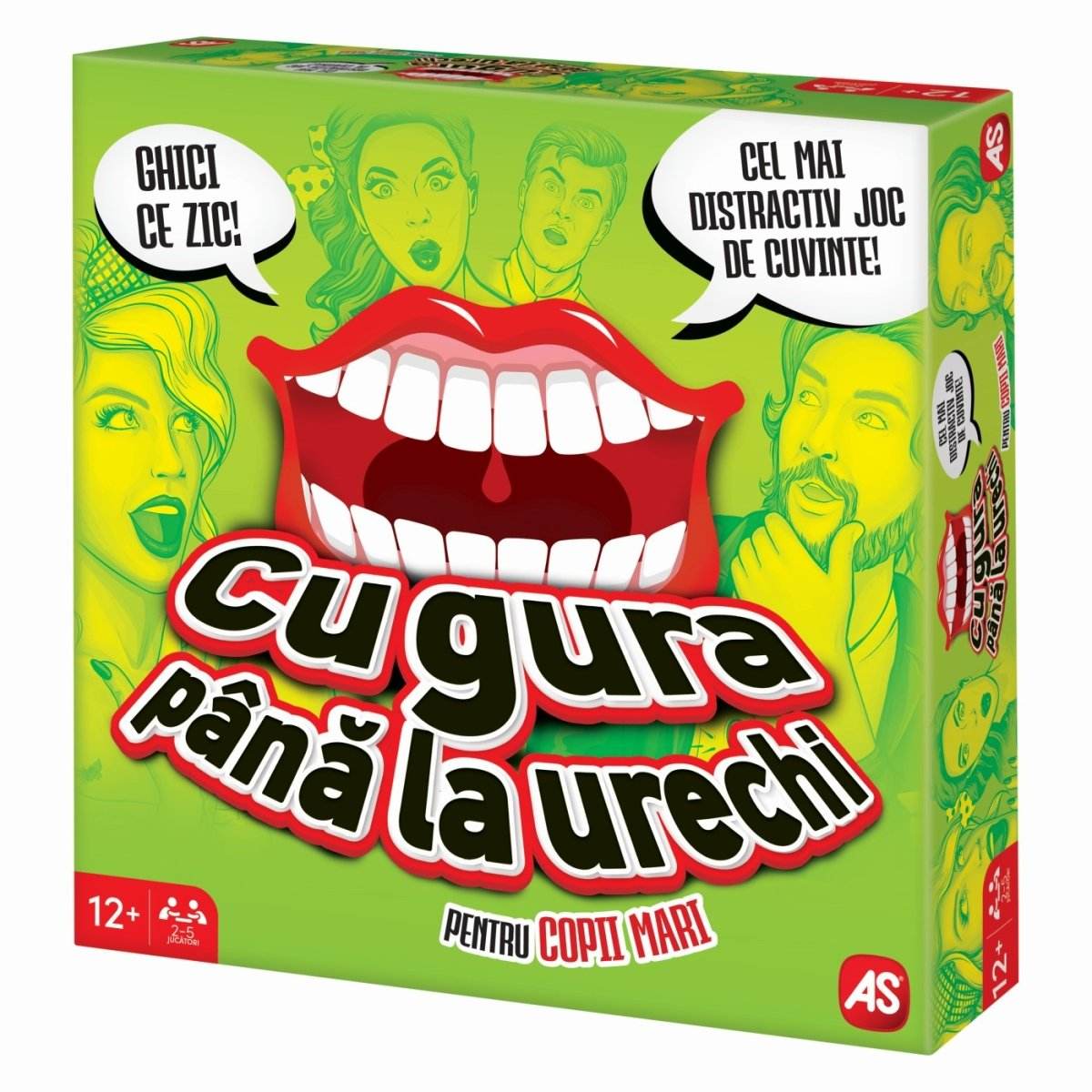 JOC CU GURA PANA LA URECHI PENTRU COPII MARI - Atelieru' lui Mesterica