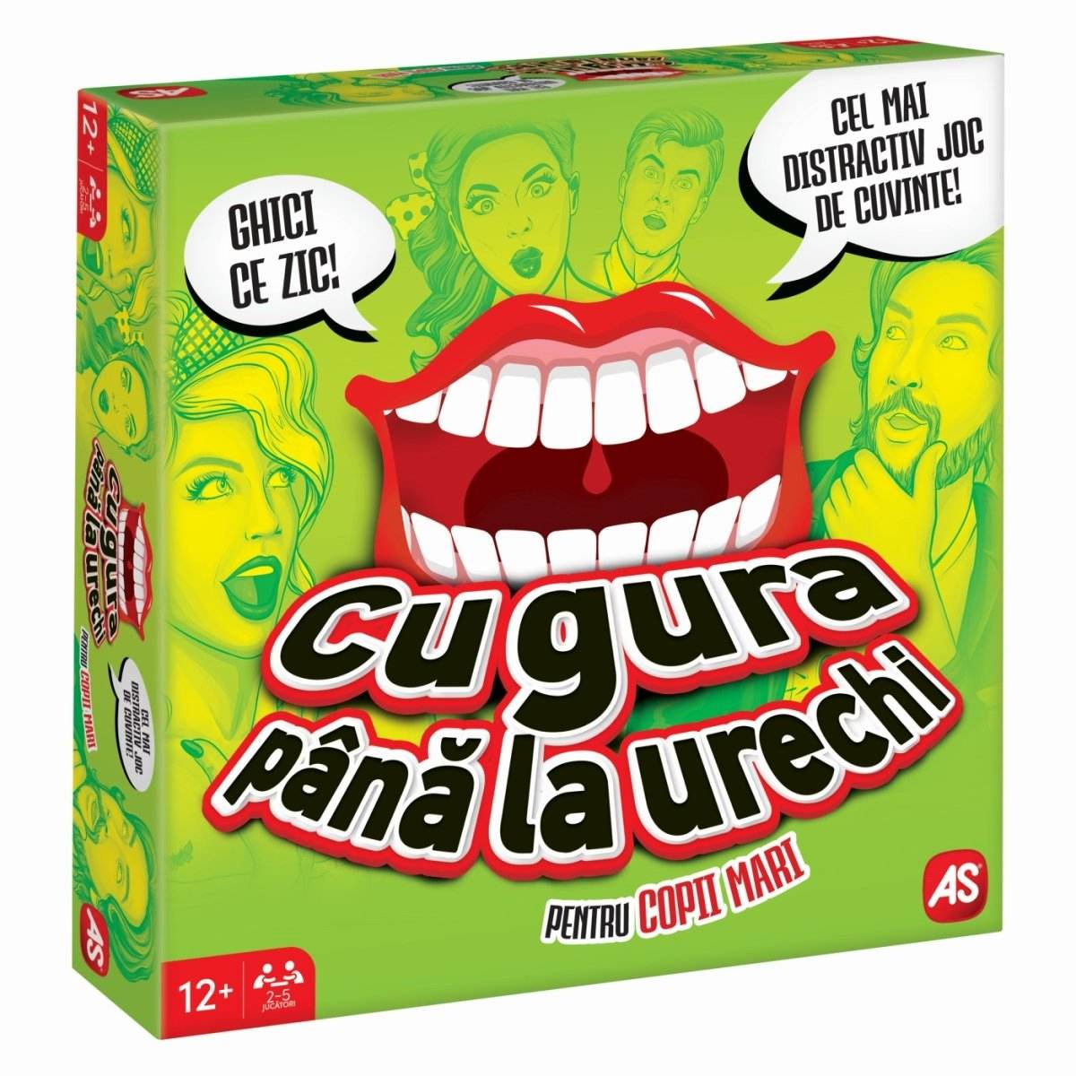 JOC CU GURA PANA LA URECHI PENTRU COPII MARI - Atelieru' lui Mesterica