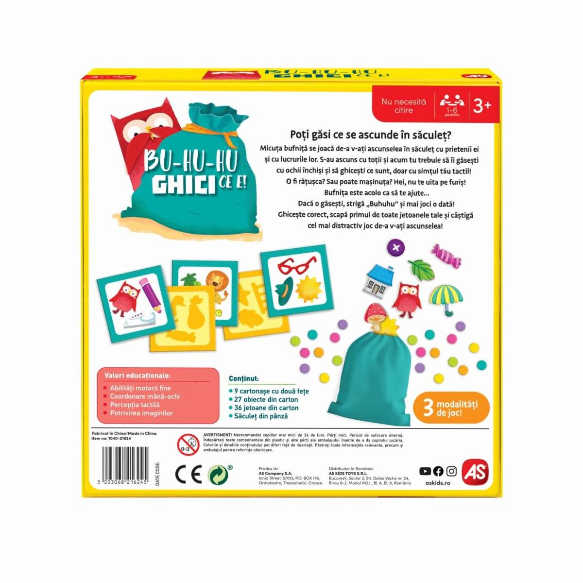 JOC DE SOCIETATE BU-HU-HU GHICI CE E - Atelieru' lui Mesterica