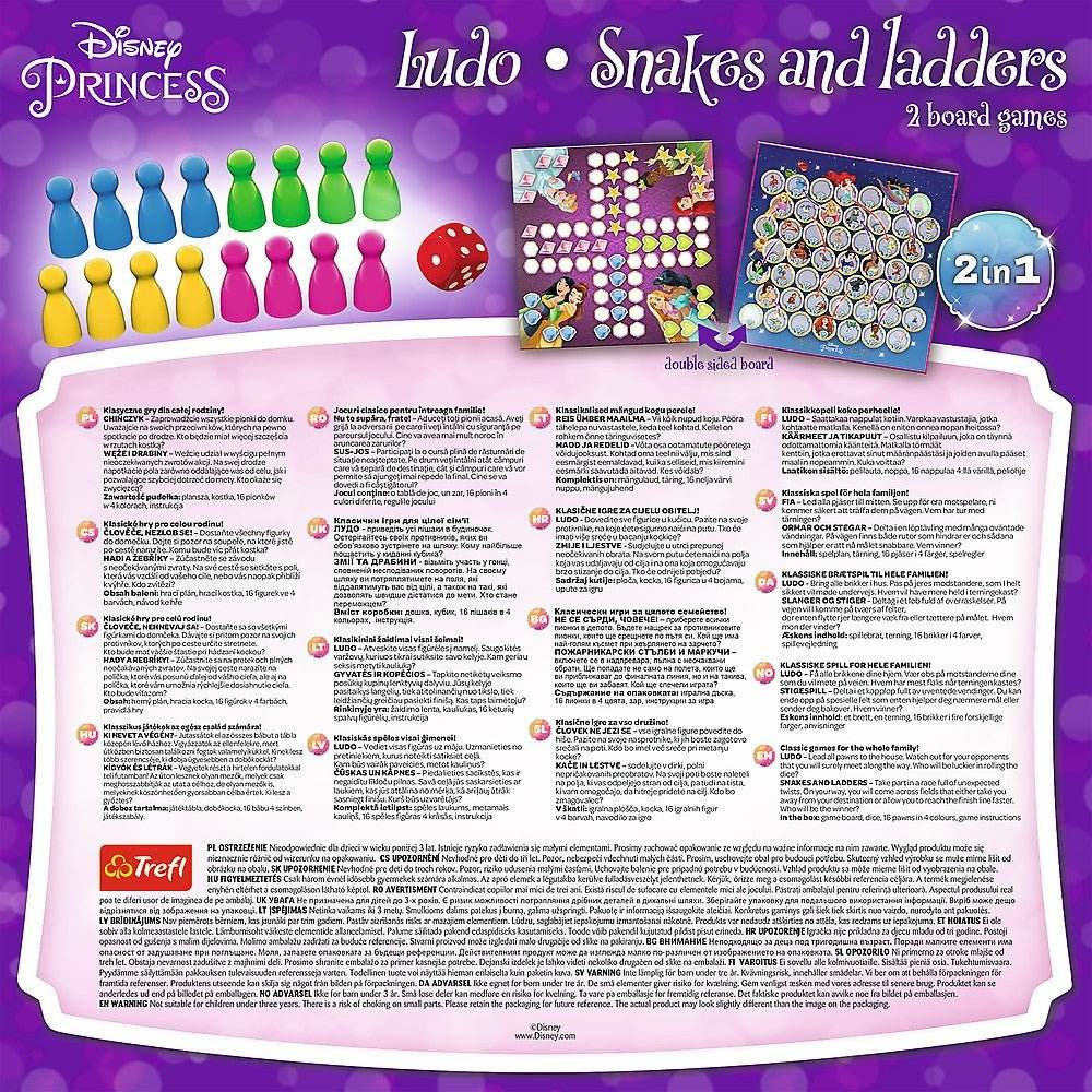 JOC DISNEY PRINCESS 2IN1 LUDO SI SERPISORI SCARI - Atelieru' lui Mesterica