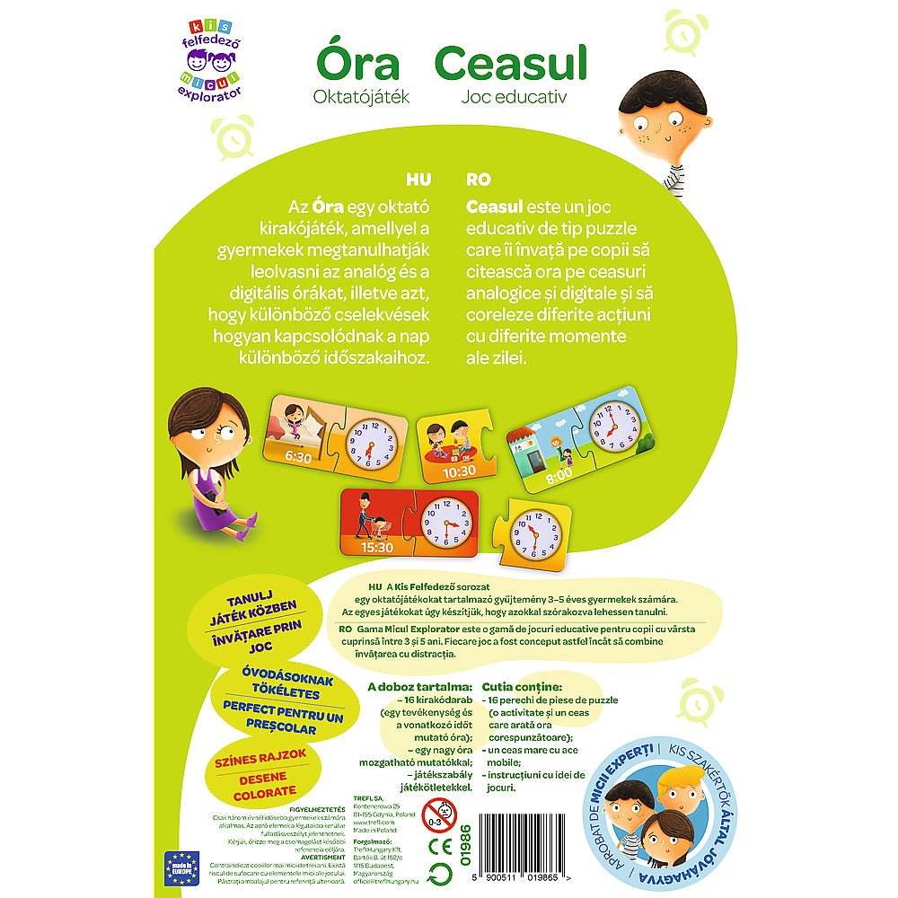 JOC EDUCATIV INVATA CEASUL MICULUI EXPLORATOR - Atelieru' lui Mesterica