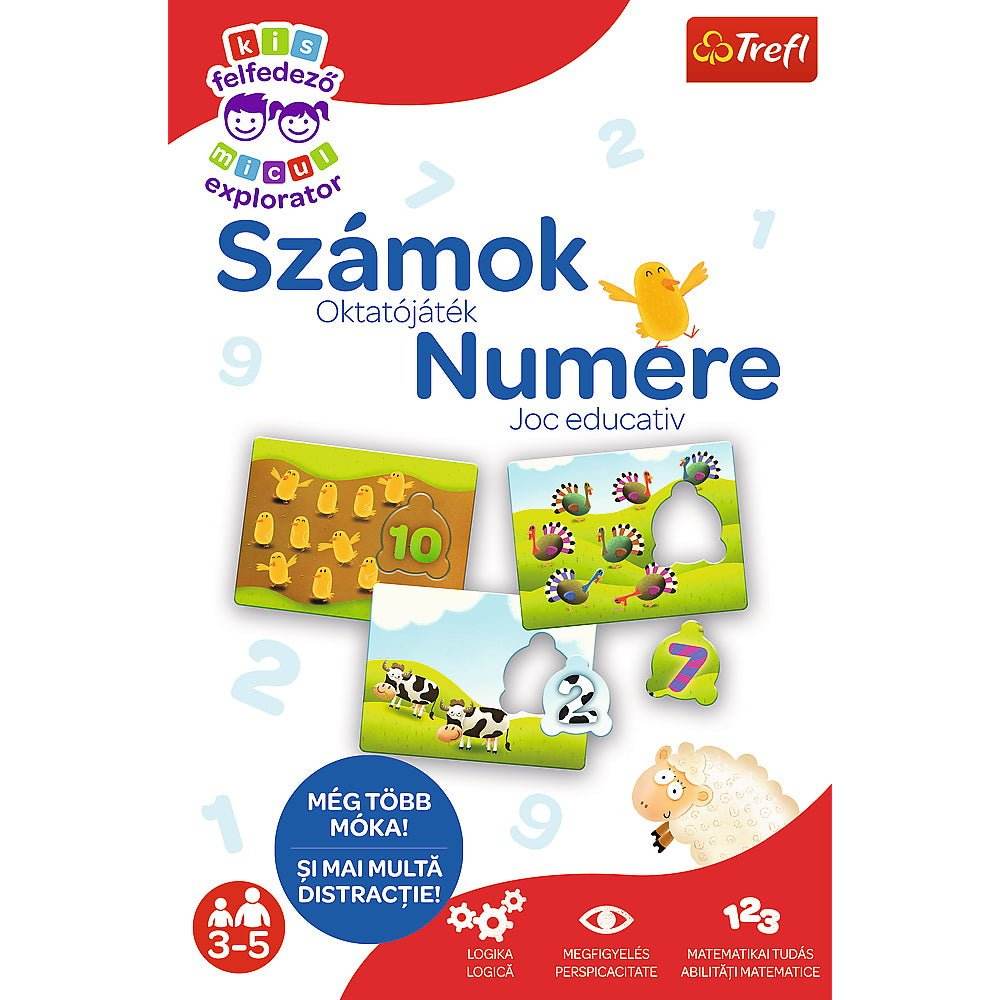 JOC EDUCATIV INVATA NUMERELE MICUL EXPLORATOR - Atelieru' lui Mesterica