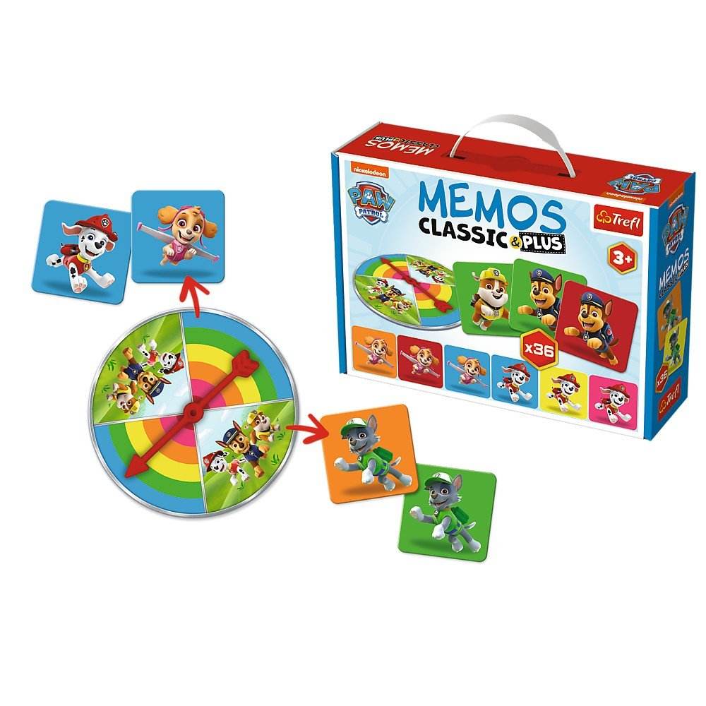 JOC MEMOS CLASSIC PLUS PATRULA CATELUSILOR - Atelieru' lui Mesterica