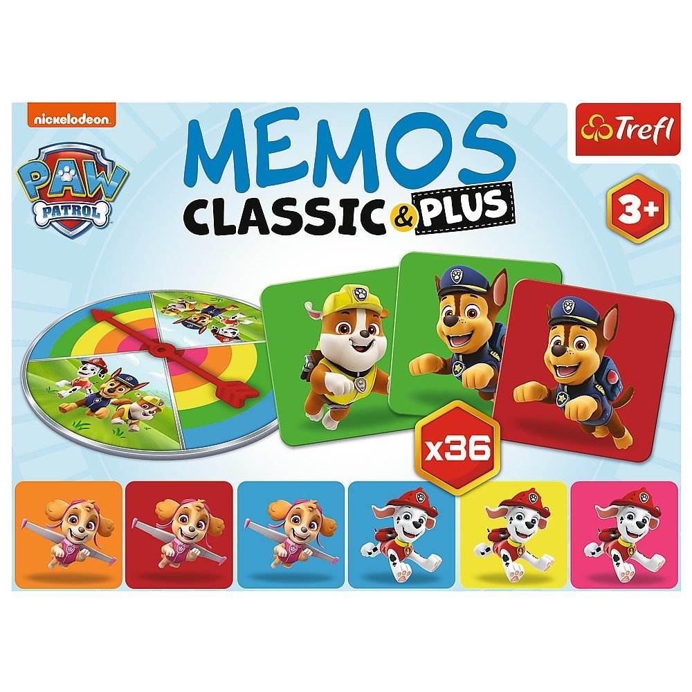 JOC MEMOS CLASSIC PLUS PATRULA CATELUSILOR - Atelieru' lui Mesterica