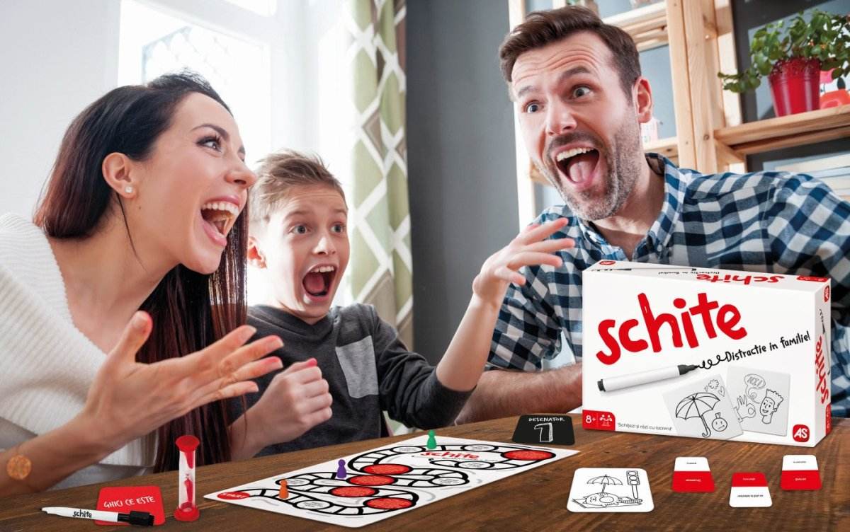 JOC SCHITE DISTRACTIE IN FAMILIE - Atelieru' lui Mesterica