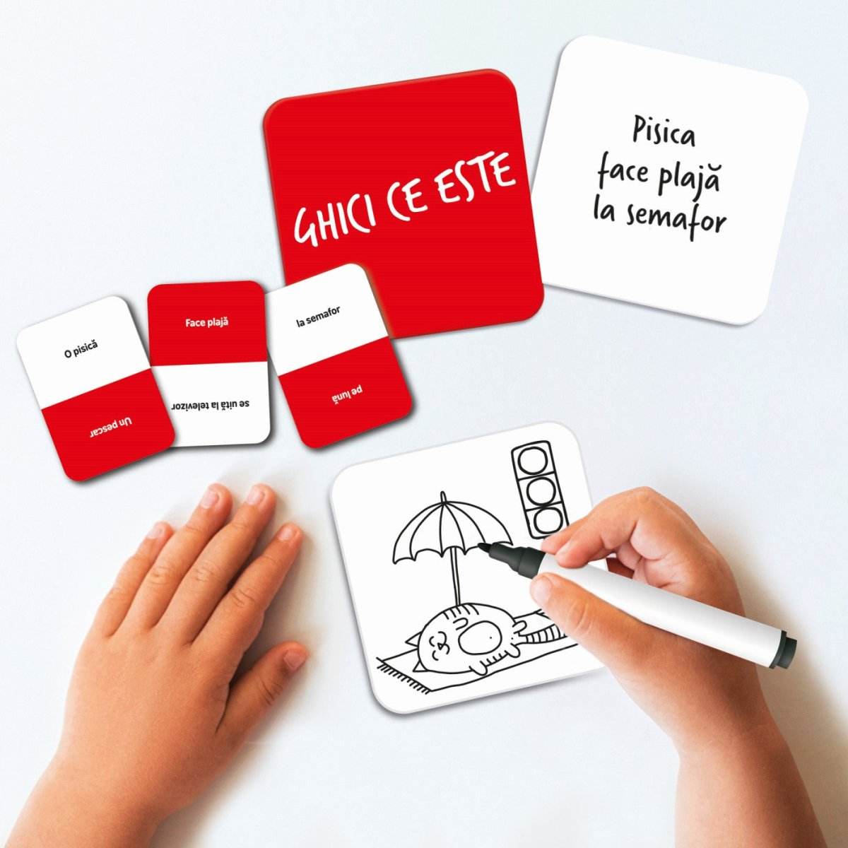 JOC SCHITE DISTRACTIE IN FAMILIE - Atelieru' lui Mesterica