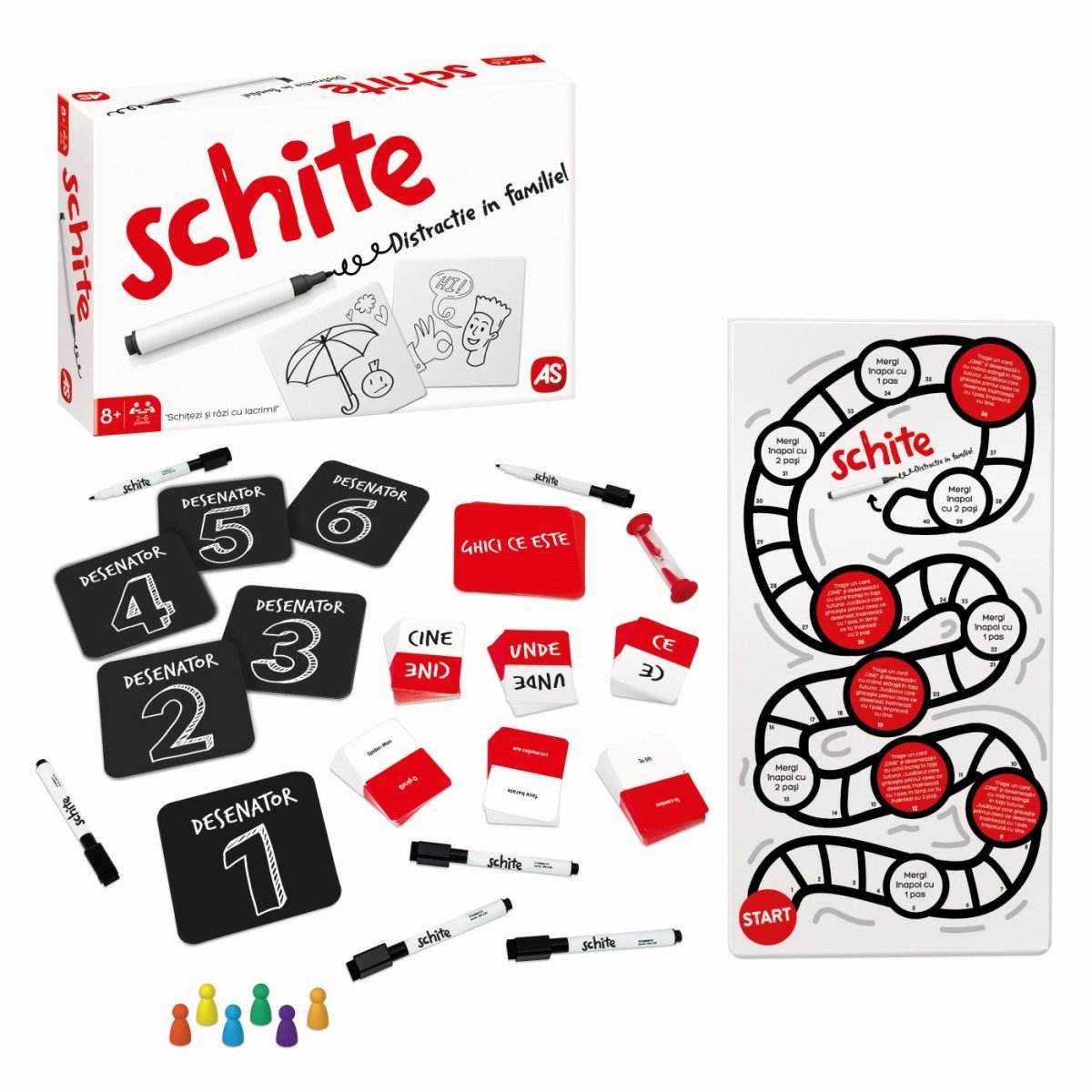 JOC SCHITE DISTRACTIE IN FAMILIE - Atelieru' lui Mesterica