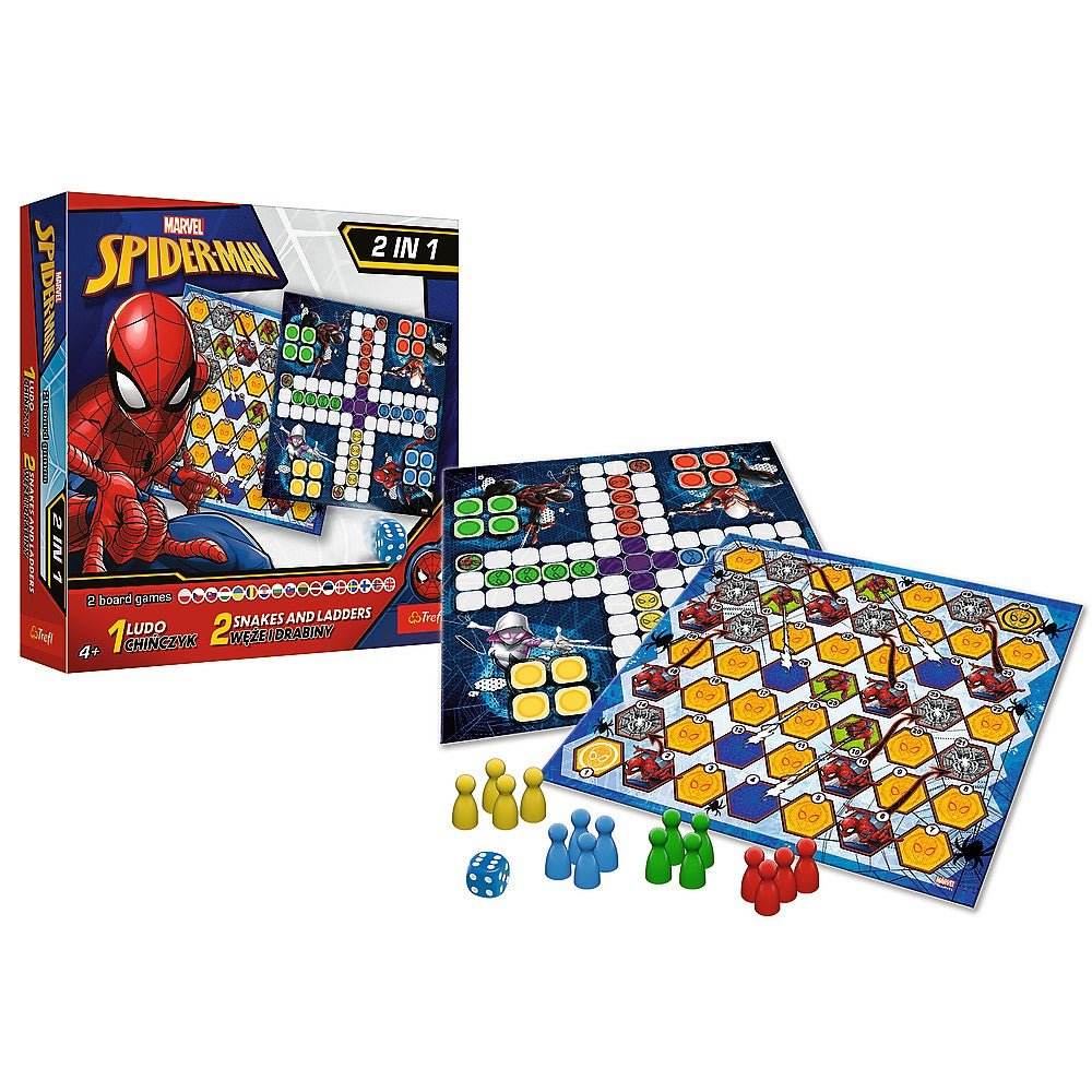JOC SPIDERMAN 2IN1 LUDO SI SERPISORI SCARI - Atelieru' lui Mesterica