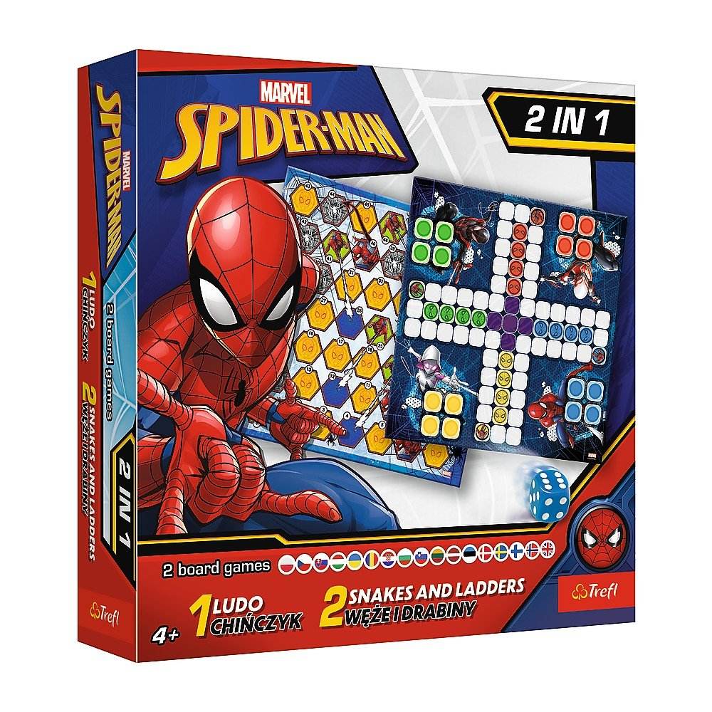 JOC SPIDERMAN 2IN1 LUDO SI SERPISORI SCARI - Atelieru' lui Mesterica