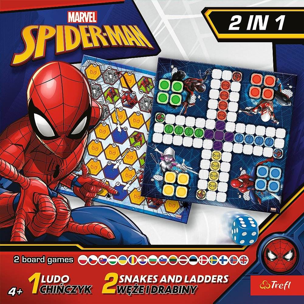 JOC SPIDERMAN 2IN1 LUDO SI SERPISORI SCARI - Atelieru' lui Mesterica