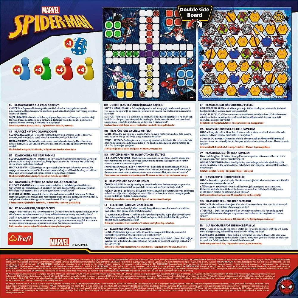 JOC SPIDERMAN 2IN1 LUDO SI SERPISORI SCARI - Atelieru' lui Mesterica