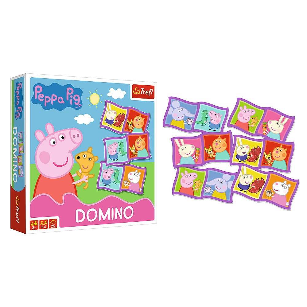 JOC TREFL DOMINO PEPPA PIG - Atelieru' lui Mesterica