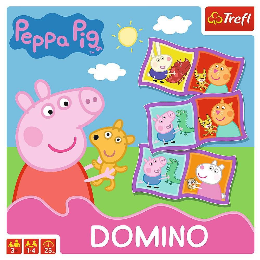 JOC TREFL DOMINO PEPPA PIG - Atelieru' lui Mesterica