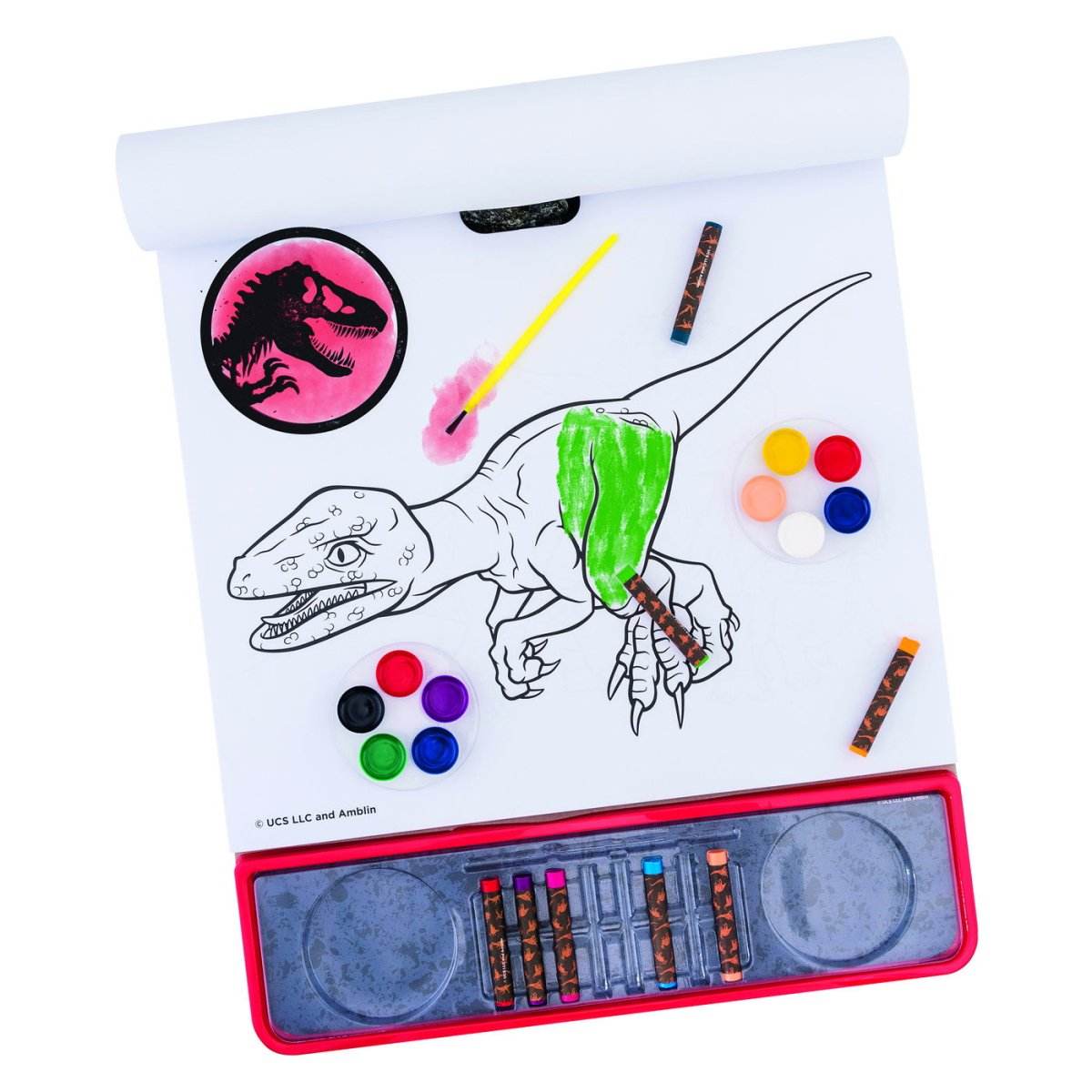 JURASSIC WORLD SET PENTRU DESEN GIGA BLOCK 4 IN 1 - Atelieru' lui Mesterica