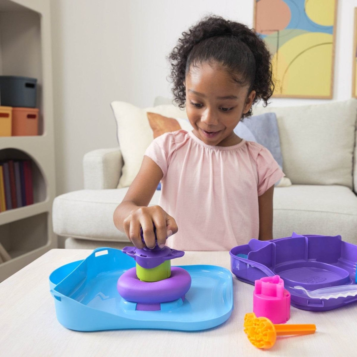 KINETIC SAND SET NISIP SQUISH MOTION - Atelieru' lui Mesterica