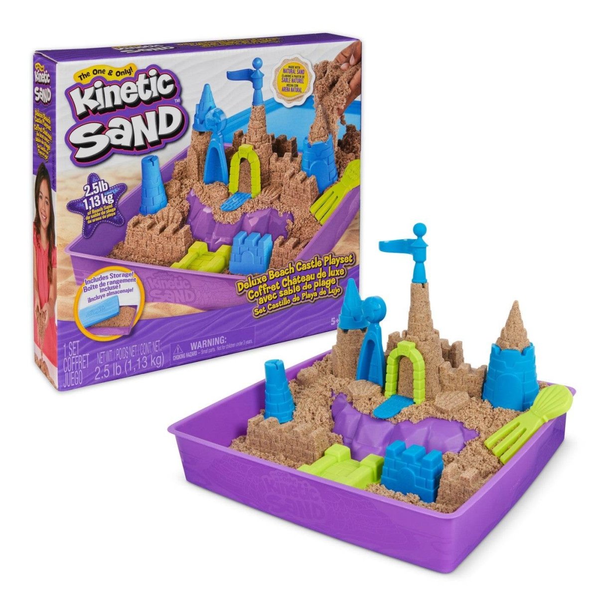 KINETIC SAND SET REGATUL NISIPULUI DE PLAJA - Atelieru' lui Mesterica