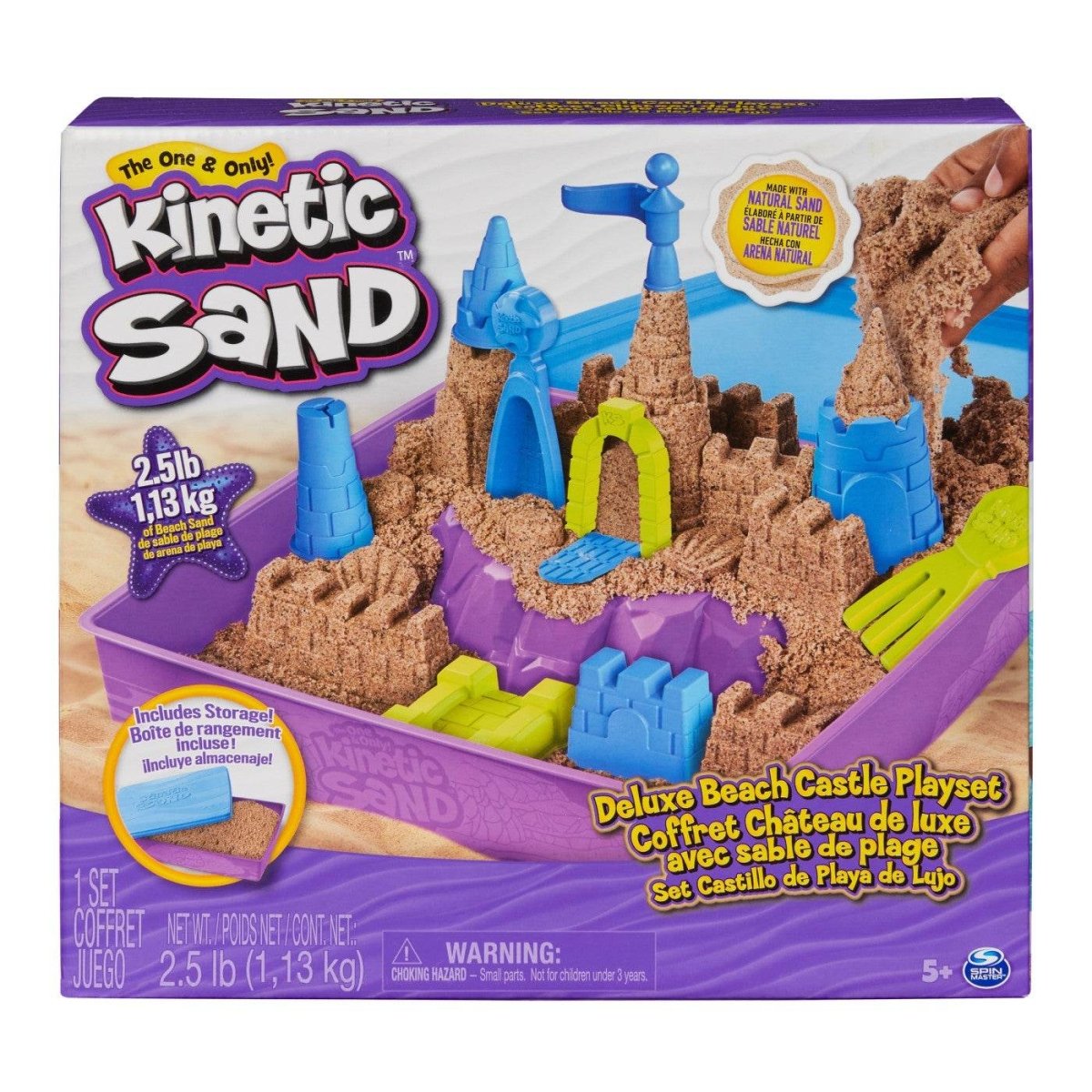 KINETIC SAND SET REGATUL NISIPULUI DE PLAJA - Atelieru' lui Mesterica