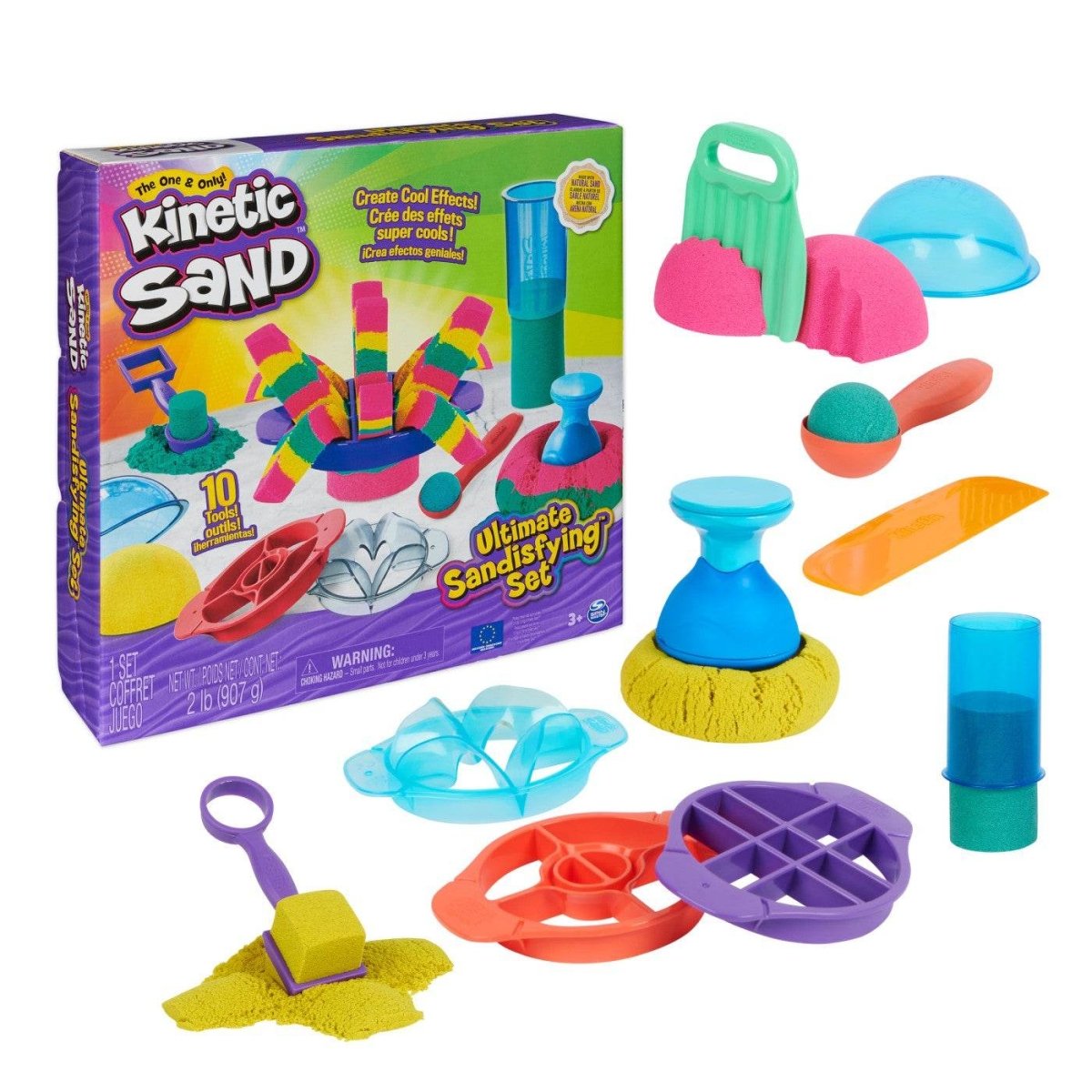 KINETIC SAND SET ULTIMATE SANDISFYING - Atelieru' lui Mesterica