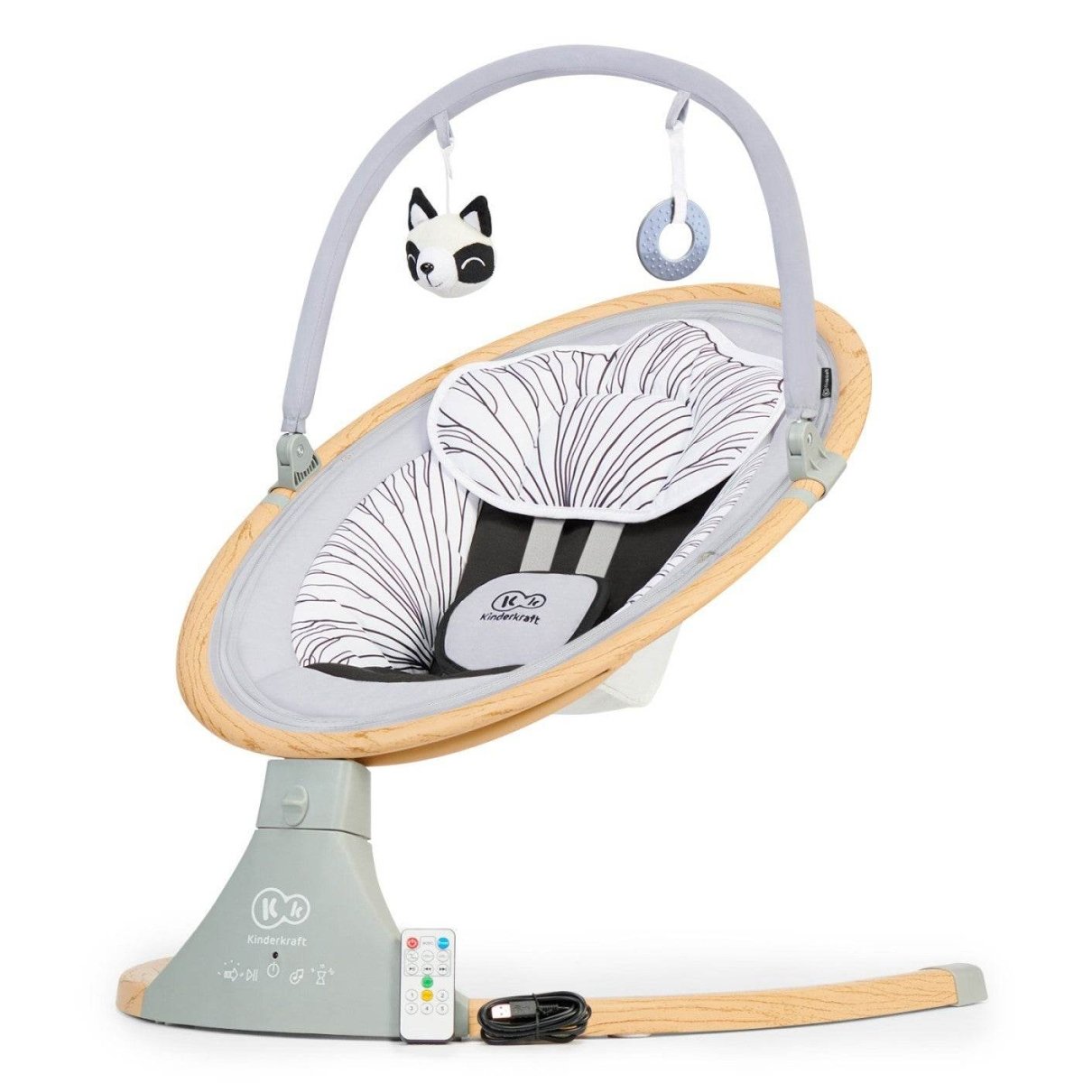 LEAGAN ELECTRIC 2 IN 1 KINDERKRAFT LUMI, GREY Atelieru' lui Mesterica | Jucarii, haine si incaltaminte pentru copii