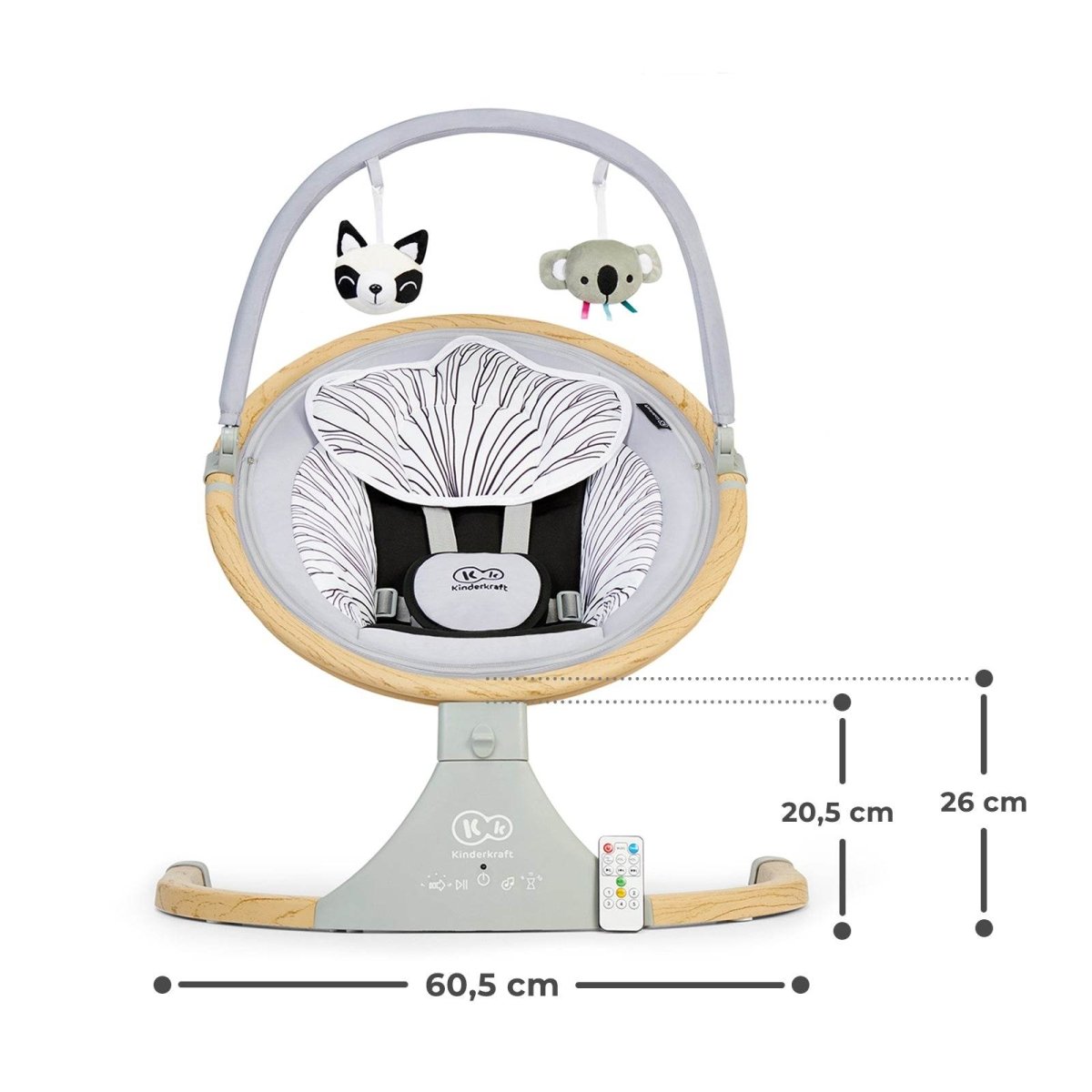 LEAGAN ELECTRIC 2 IN 1 KINDERKRAFT LUMI, GREY Atelieru' lui Mesterica | Jucarii, haine si incaltaminte pentru copii