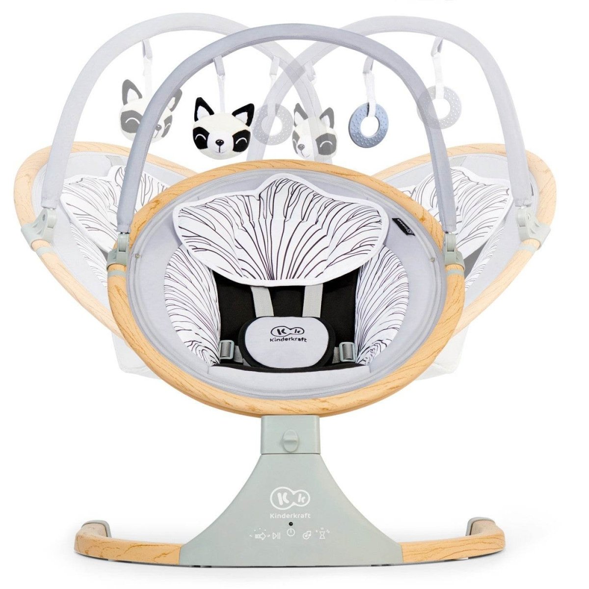 LEAGAN ELECTRIC 2 IN 1 KINDERKRAFT LUMI, GREY Atelieru' lui Mesterica | Jucarii, haine si incaltaminte pentru copii