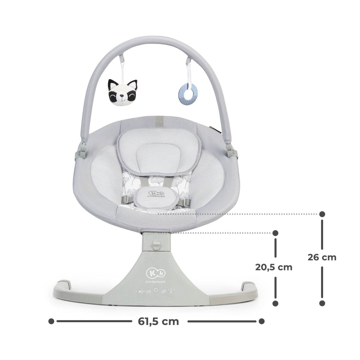 LEAGAN ELECTRIC KINDERKRAFT LULI, 2 IN 1, GREY Atelieru' lui Mesterica | Jucarii, haine si incaltaminte pentru copii