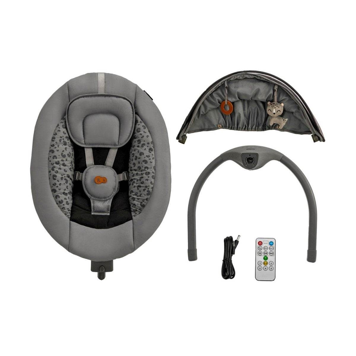 LEAGAN ELECTRIC KINDERKRAFT LUMI 2, DARK GREY Atelieru' lui Mesterica | Jucarii, haine si incaltaminte pentru copii