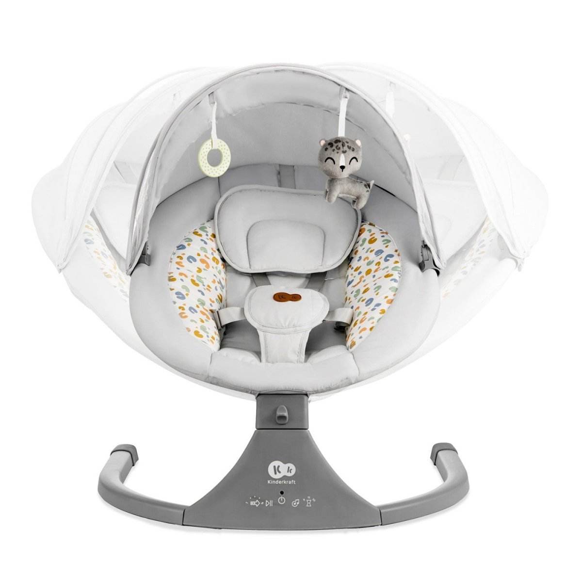 LEAGAN ELECTRIC KINDERKRAFT LUMI 2, LIGHT GREY - Atelieru' lui Mesterica
