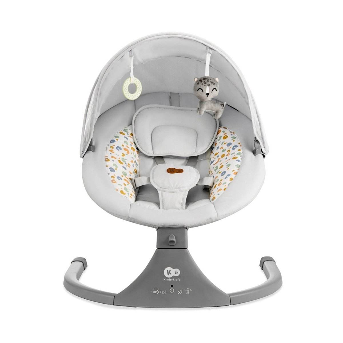 LEAGAN ELECTRIC KINDERKRAFT LUMI 2, LIGHT GREY - Atelieru' lui Mesterica