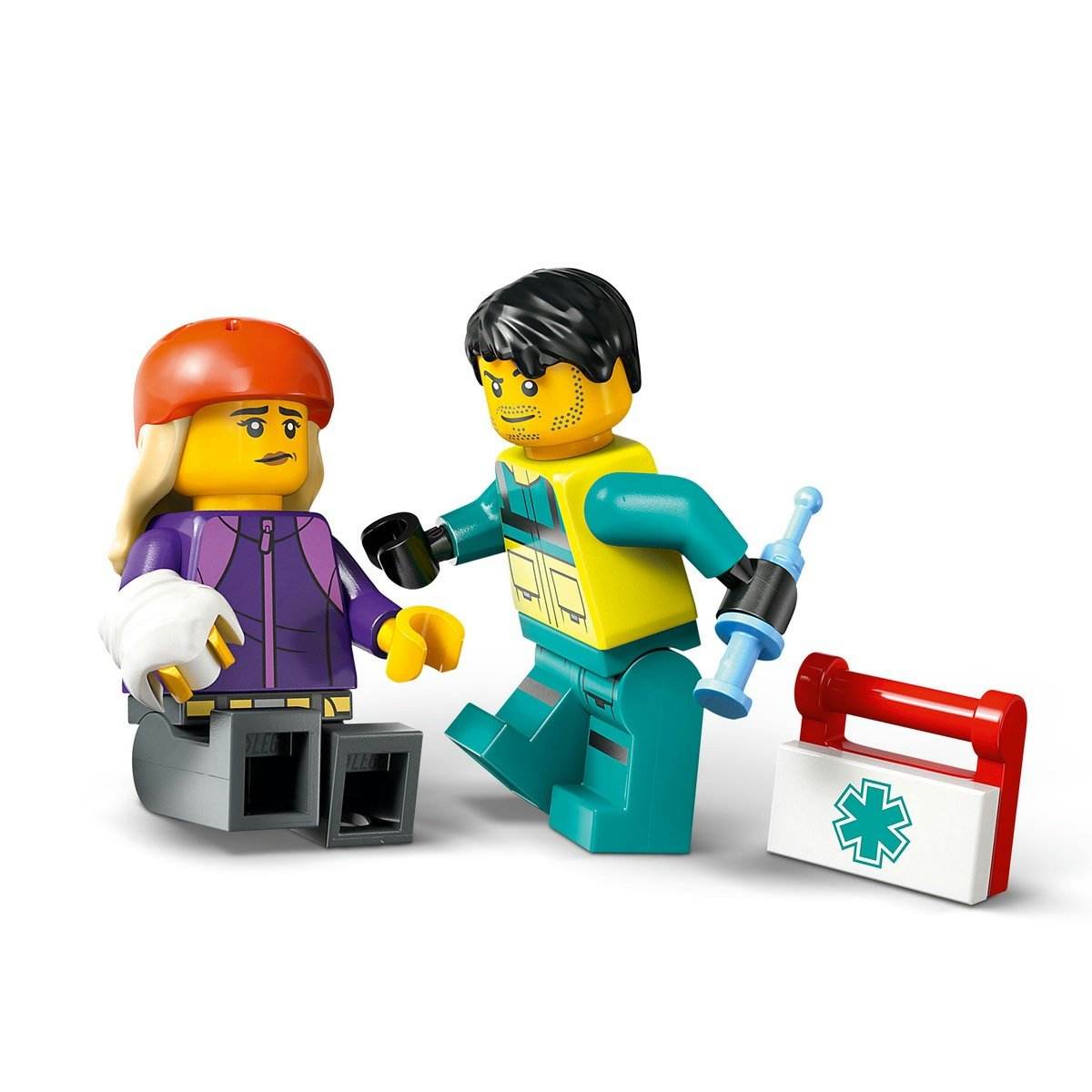 LEGO CITY AMBULANTA DE URGENTE 60451 - Atelieru' lui Mesterica