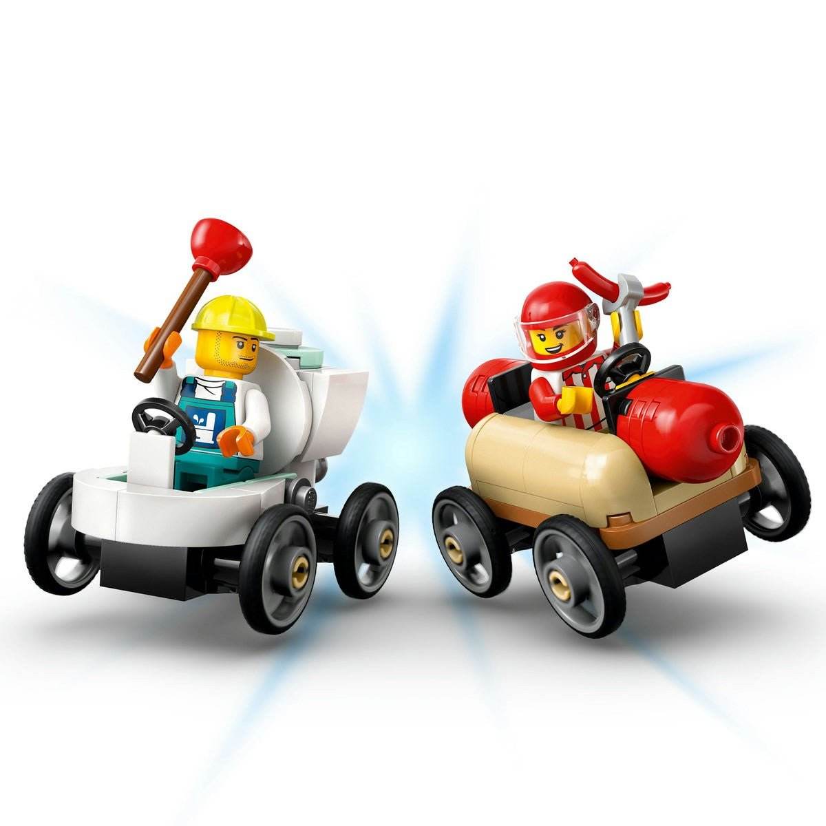 LEGO CITY FARA LIMITE: RAMPA PENTRU CURSE DE MASINI 60460 - Atelieru' lui Mesterica