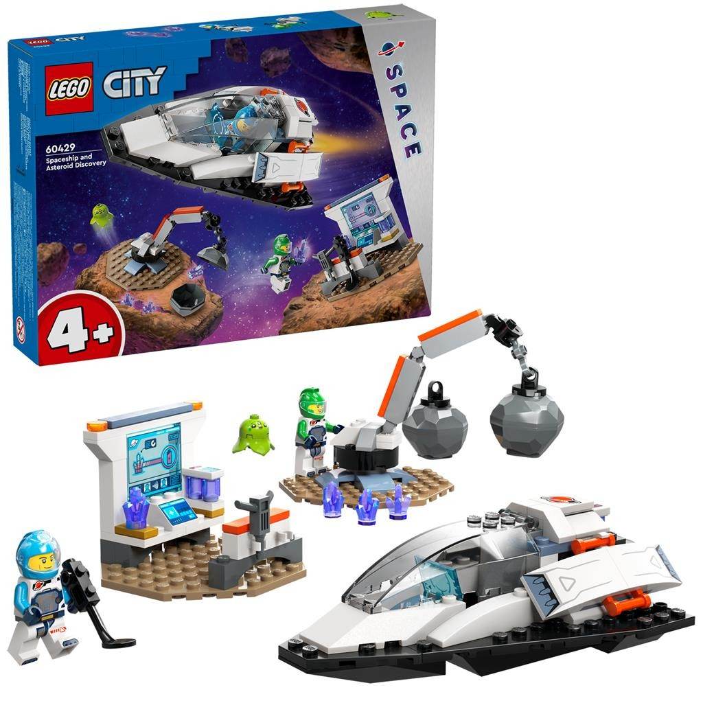 LEGO CITY NAVA SPATIALA SI DESCOPERIREA UNUI ASTEROID 60429 Atelieru' lui Mesterica | Jucarii, haine si incaltaminte pentru copii