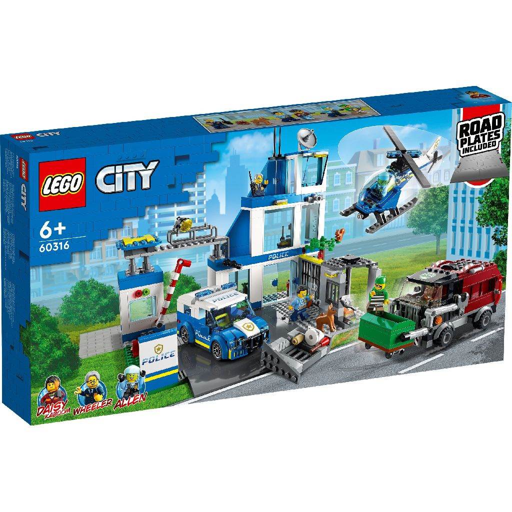 LEGO CITY SECTIE DE POLITIE 60316 - Atelieru' lui Mesterica