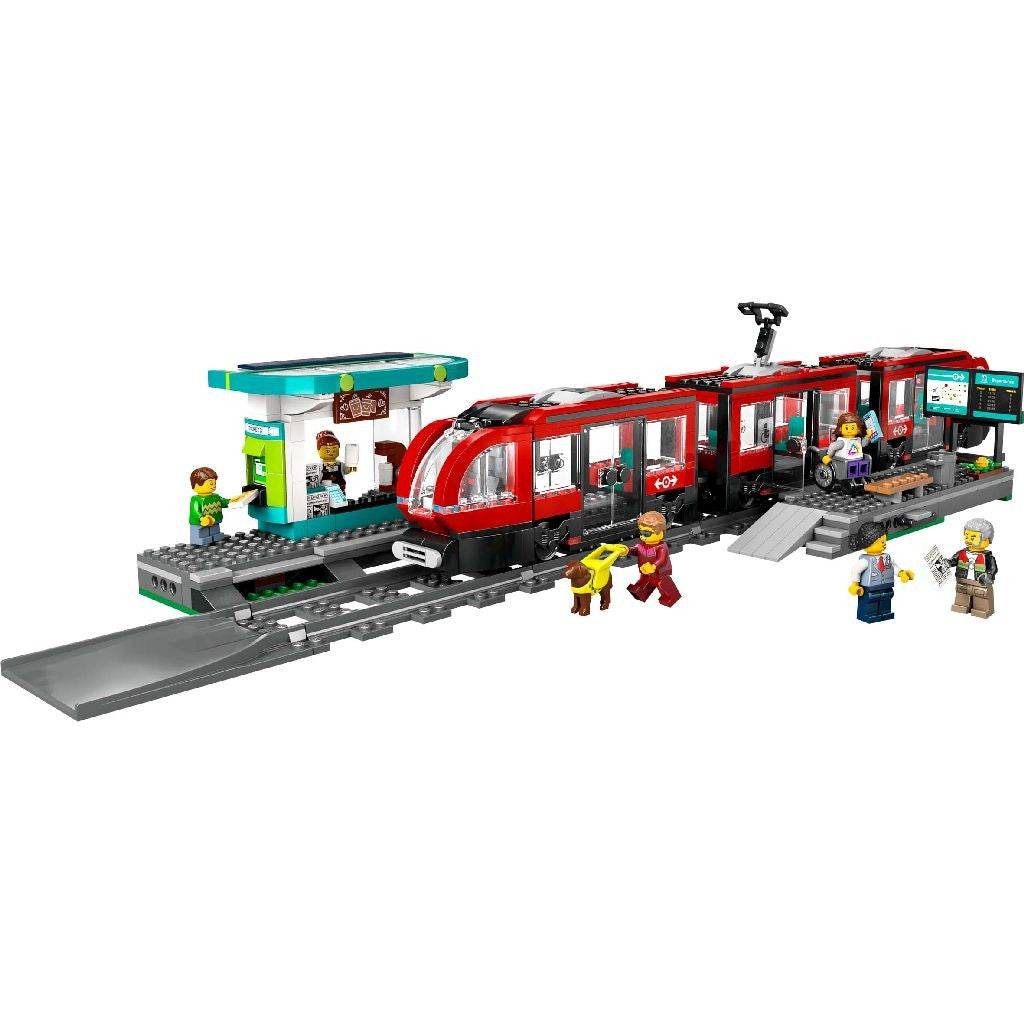 LEGO CITY TRAINS STATIE SI TRAMVAI IN CENTRUL ORASULUI 60423 Atelieru' lui Mesterica | Jucarii, haine si incaltaminte pentru copii