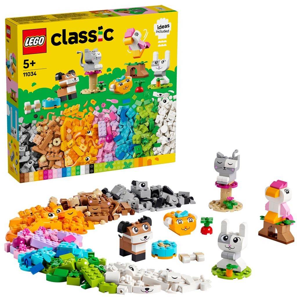 LEGO CLASSIC ANIMALUTE CREATIVE 11034 Atelieru' lui Mesterica | Jucarii, haine si incaltaminte pentru copii
