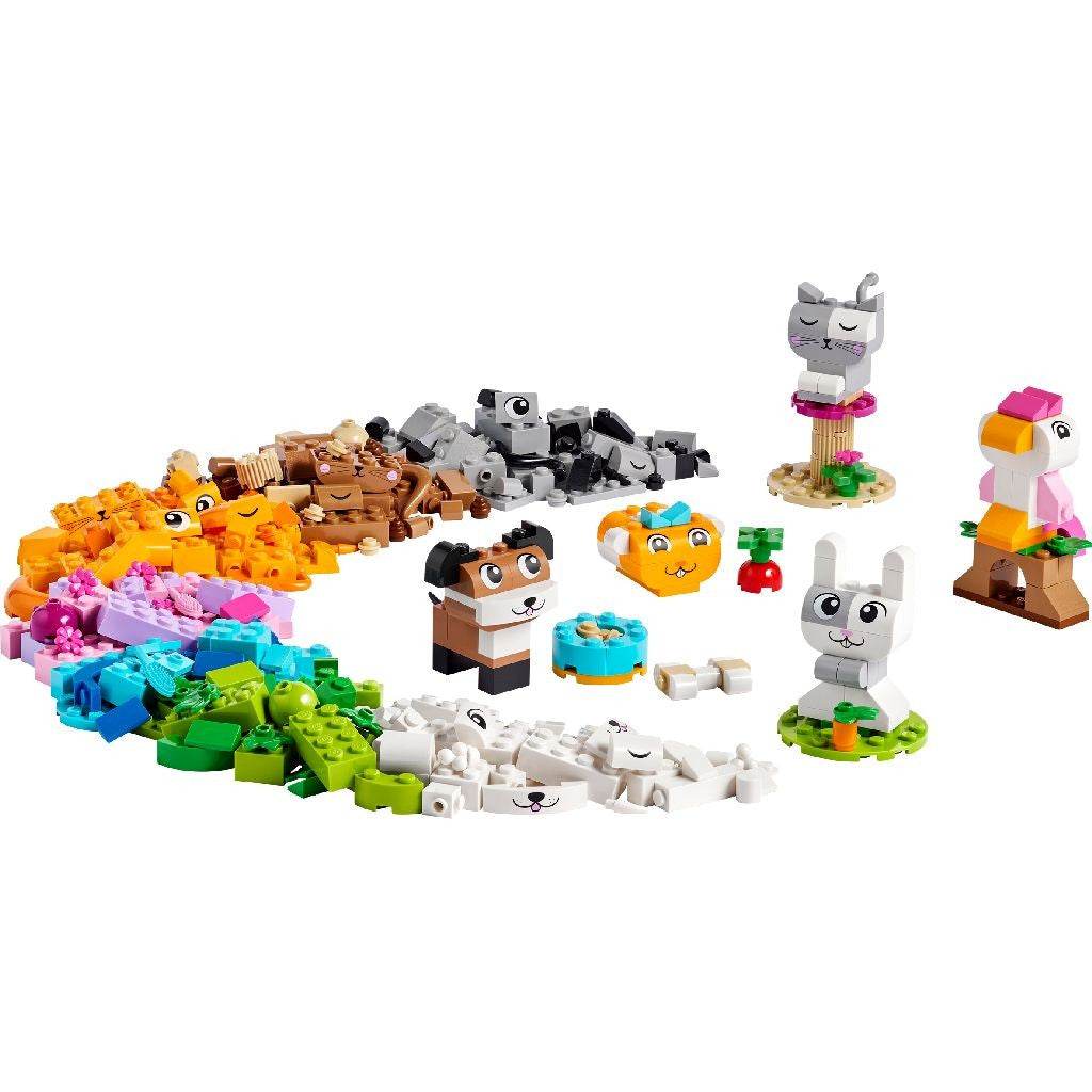 LEGO CLASSIC ANIMALUTE CREATIVE 11034 Atelieru' lui Mesterica | Jucarii, haine si incaltaminte pentru copii