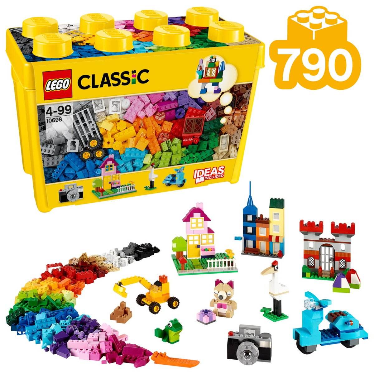 LEGO CLASSIC CONSTRUCTIE CREATIVA CUTIE MARE 10698 - Atelieru' lui Mesterica