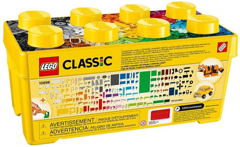LEGO CLASSIC CONSTRUCTIE CREATIVA CUTIE MEDIE 10696 - Atelieru' lui Mesterica