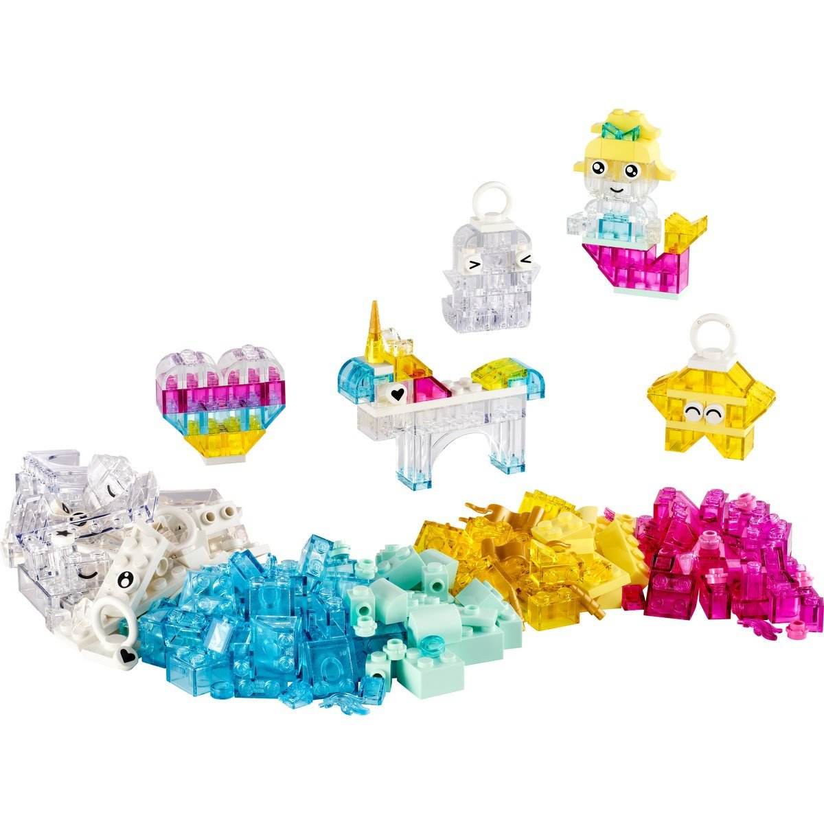 LEGO CLASSIC CUTIE TRANSPARENTA MAGICA 11040 - Atelieru' lui Mesterica