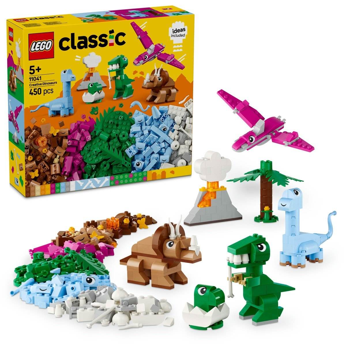 LEGO CLASSIC DINOZAURI CREATIVI 11041 - Atelieru' lui Mesterica