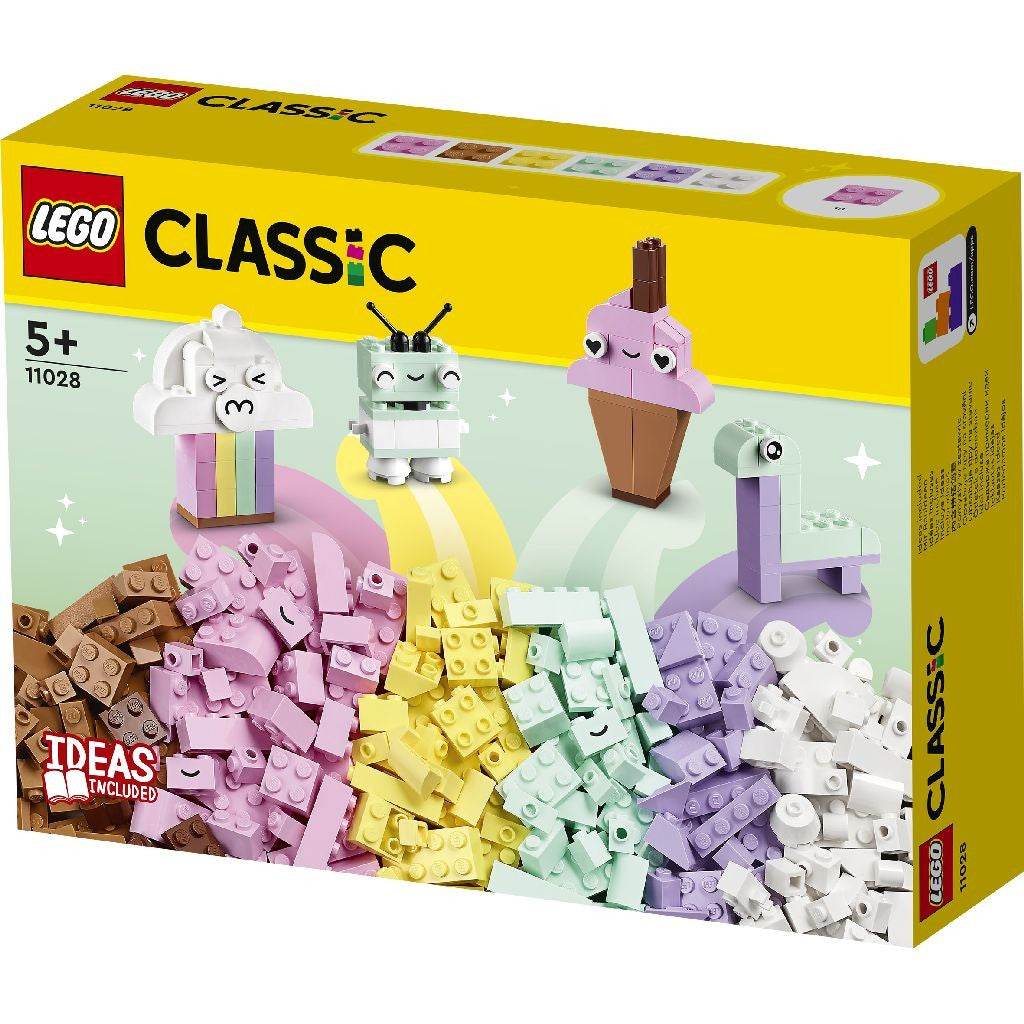 LEGO CLASSIC DISTRACTIE CREATIVA IN CULORI PASTELATE 11028 Atelieru' lui Mesterica | Jucarii, haine si incaltaminte pentru copii
