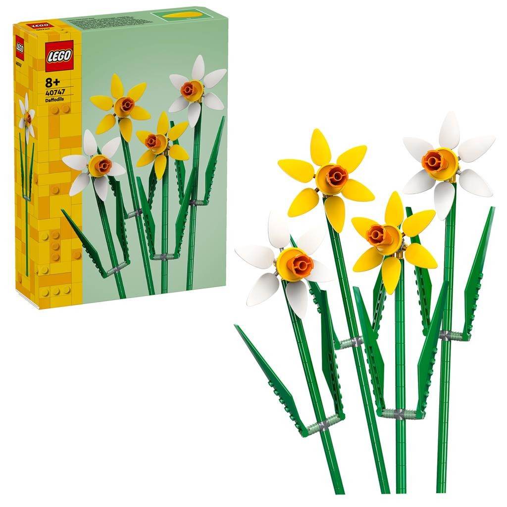 LEGO FLOWERS NARCISE 40747 Atelieru' lui Mesterica | Jucarii, haine si incaltaminte pentru copii