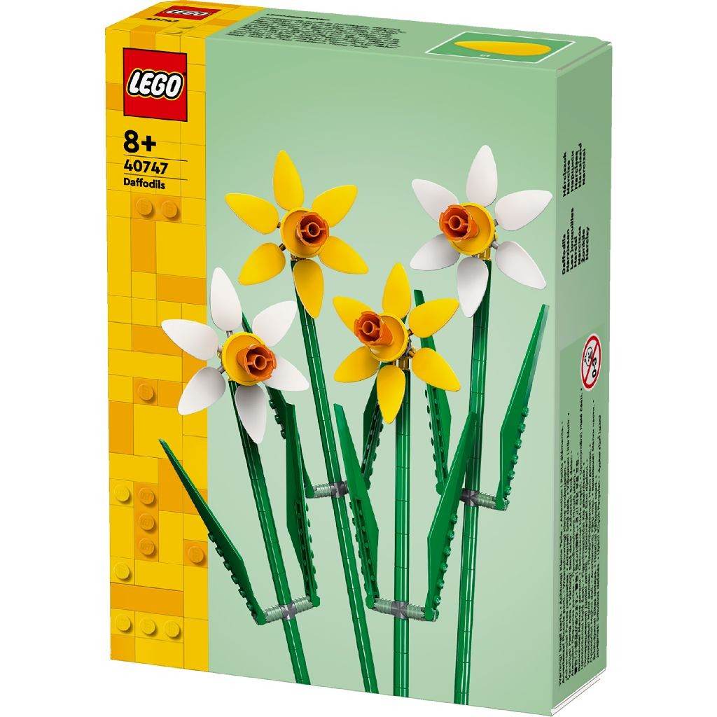 LEGO FLOWERS NARCISE 40747 Atelieru' lui Mesterica | Jucarii, haine si incaltaminte pentru copii